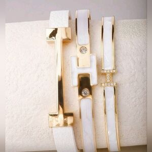 Hermes' Style Bracelet Trio